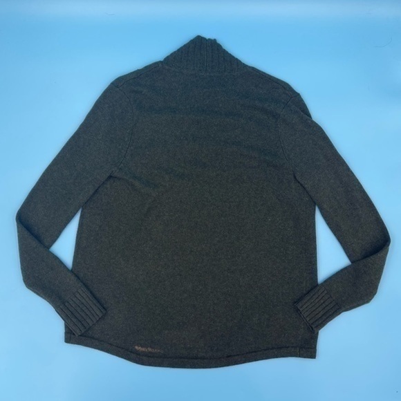LILLA P Green Cardigan Sweater - Picture 2 of 3